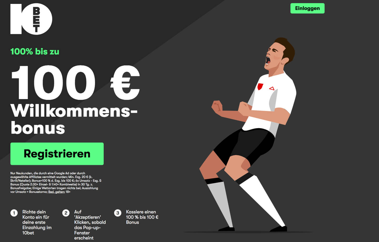 10bet bonus screenshot