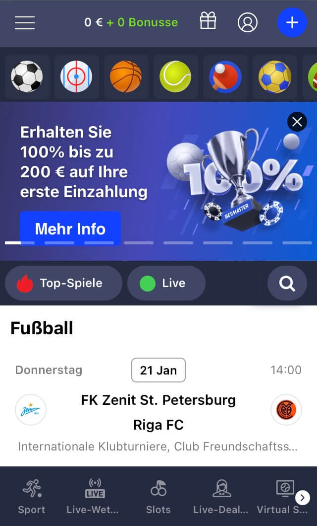 Betmaster Sportwetten Erfahrungen – Mobile App