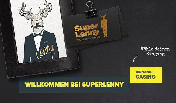 Hier ist der Eingang zu SuperLenny (Quelle: SuperLenny)