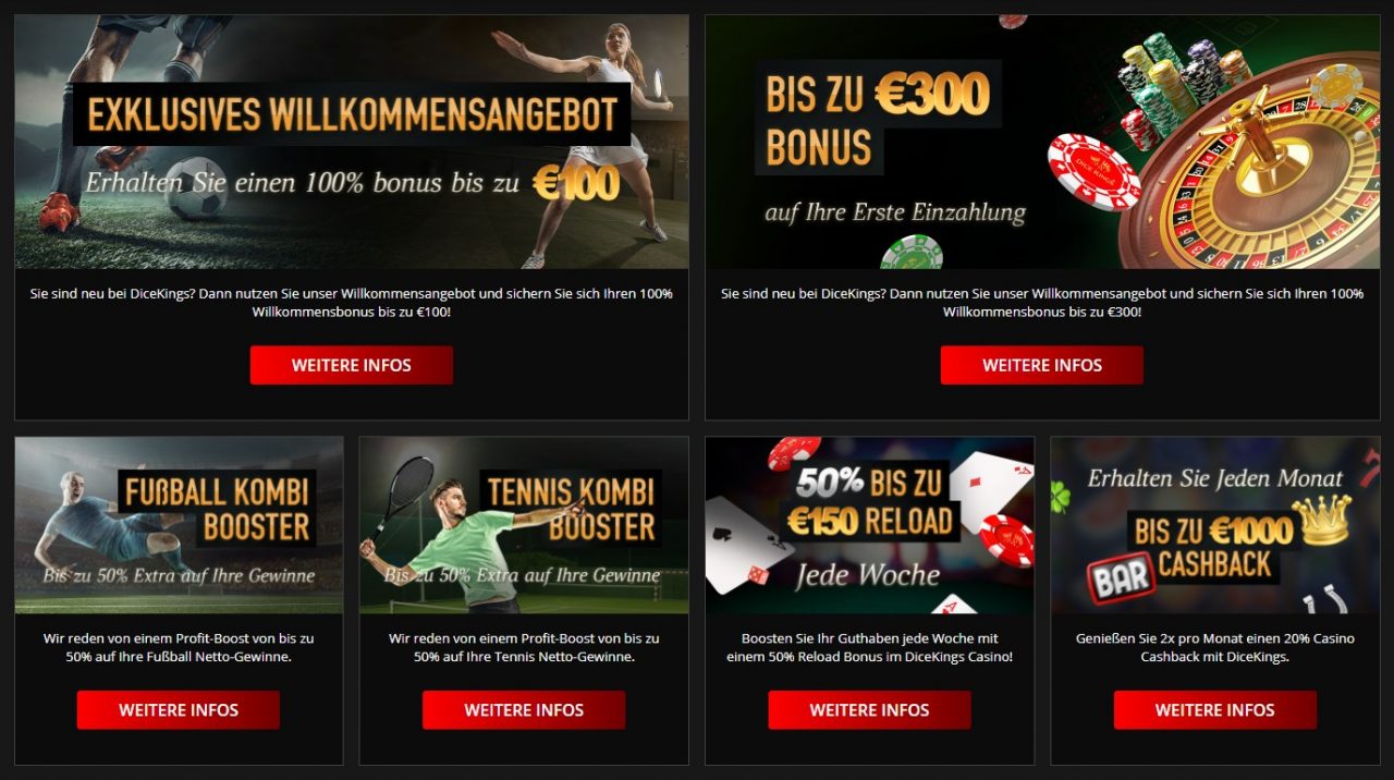 dice kings bonus angebot übersicht