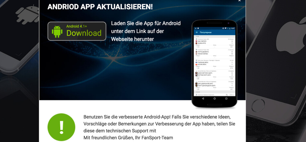 Fan Sport App Erfahrungen