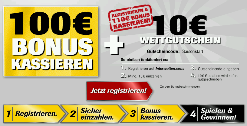 Interwetten Bonus