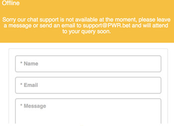 PWR.bet Erfahrungsbericht Kundenservice