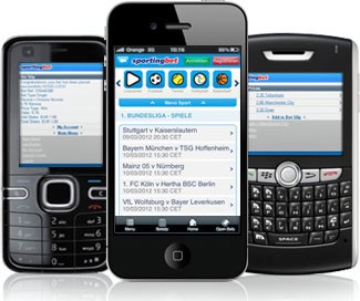 Mobile App bei Sportingbet (Quelle: Sportingbet)