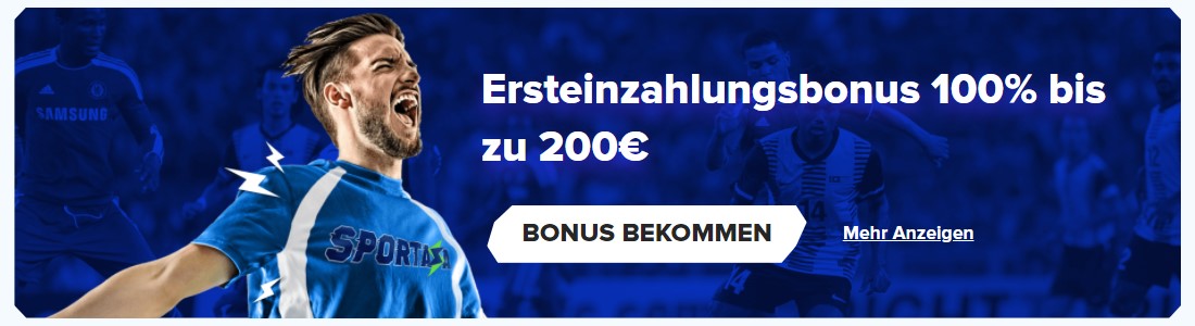 Bonusangebot von Sportaza