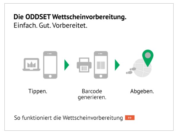 ODDSET Wettscheinvorbereitung