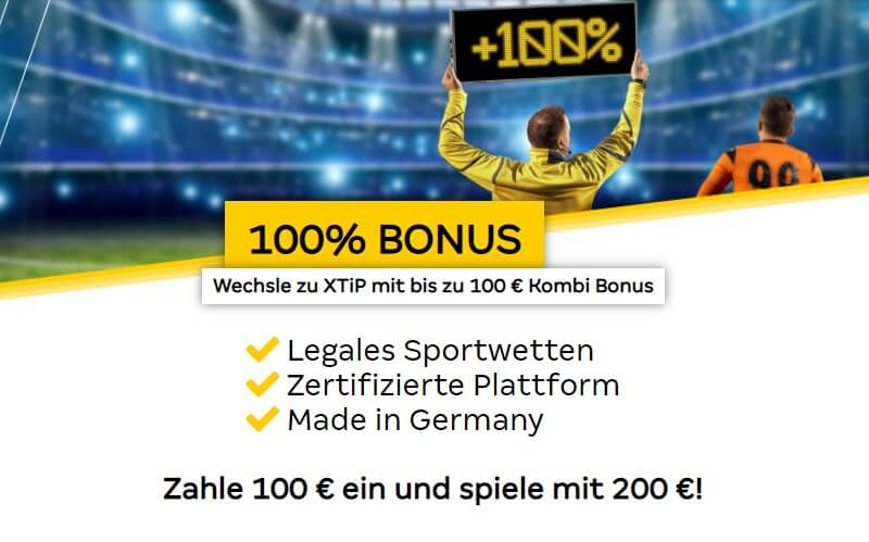 Bonusangebot von XTiP